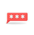 password window registration pop up widow vector image