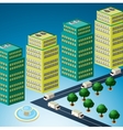 urban design vector image vector image