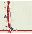 usa patriotic background in red blue and off whit vector image vector image