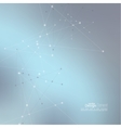 virtual abstract background with particle vector image