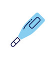 medical thermometer related icon vector image vector image