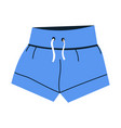 women shorts clothes for sport or sleeping vector image vector image