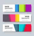 modern halftone abstract design web banner vector image vector image