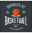 streetball or urban sport team logo and banner vector image vector image