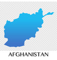 afghanistan map in asia continent design vector image vector image