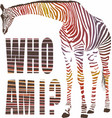 who am i vector image vector image