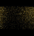 gold glitter texture vector image