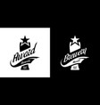 modern craft beer drink isolated logo vector image