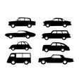 set images sketches object element retro vector image vector image