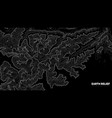 abstract earth relief map generated vector image