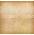 vintage abstract retro lace banner background vector image