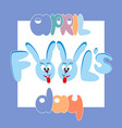 fools day vector image