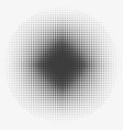 abstract halftone circles dots pattern vector image
