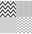 repeated chevron zigzag stripes background vector image