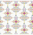 ethnic seamless pattern aztec geometric vector image vector image