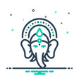 ganesh chaturthi vector image vector image