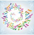 music background vector image
