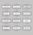 vintage creative design templates vector image
