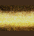 golden abstract lights disco background vector image vector image