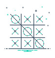 crisis cross vector image