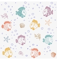 fish positive vector image