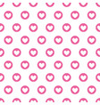 hearts like social media button polka dot style vector image