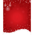 christmas background vector image vector image
