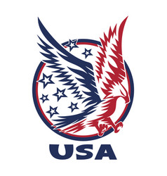 American eagle icon Royalty Free Vector Image - VectorStock