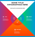 icons infographics element of chart graph vector image vector image