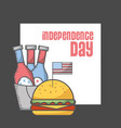 independence day american vector image vector image