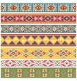 ancient geometric native american tribal graphics vector image vector image