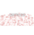 abstract liquid element in delicate pearl color vector image