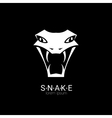 Snake simple logo design element Royalty Free Vector Image