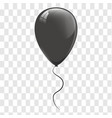 black balloons vector image vector image