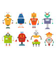 Funny robot Royalty Free Vector Image - VectorStock