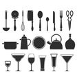 kitchen accessories vector image