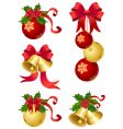 christmas decor vector image vector image