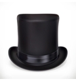 top hat icon vector image vector image