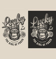 t-shirt print with gorilla concept vector image