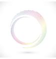 abstract colorful swirly logo design vector image