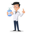 male doctor vector image