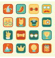 set with achievement and awards badges for social vector image