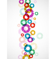 abstract circles vector image