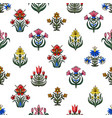 seamless pattern with little flowers for fabric vector image