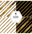 golden diagonal lines vector image