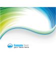 swirl background vector image vector image