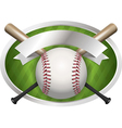 baseball champions bat vector image