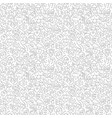 faces people - seamless pattern line art vector image