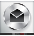 circle metal contact button vector image