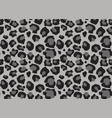 leopard texture seamless print with wild animal vector image